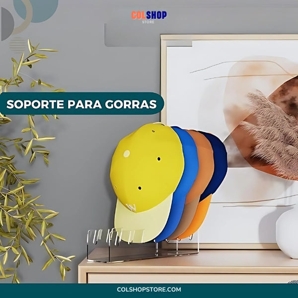CapHolder™: Dale a tus gorras el lugar que merecen con un organizador premium.