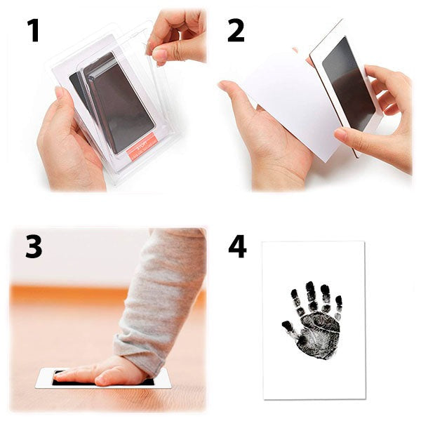 HUELLAS ETERNAS® 🖤 – Captura momentos únicos con tecnología sin manchas.