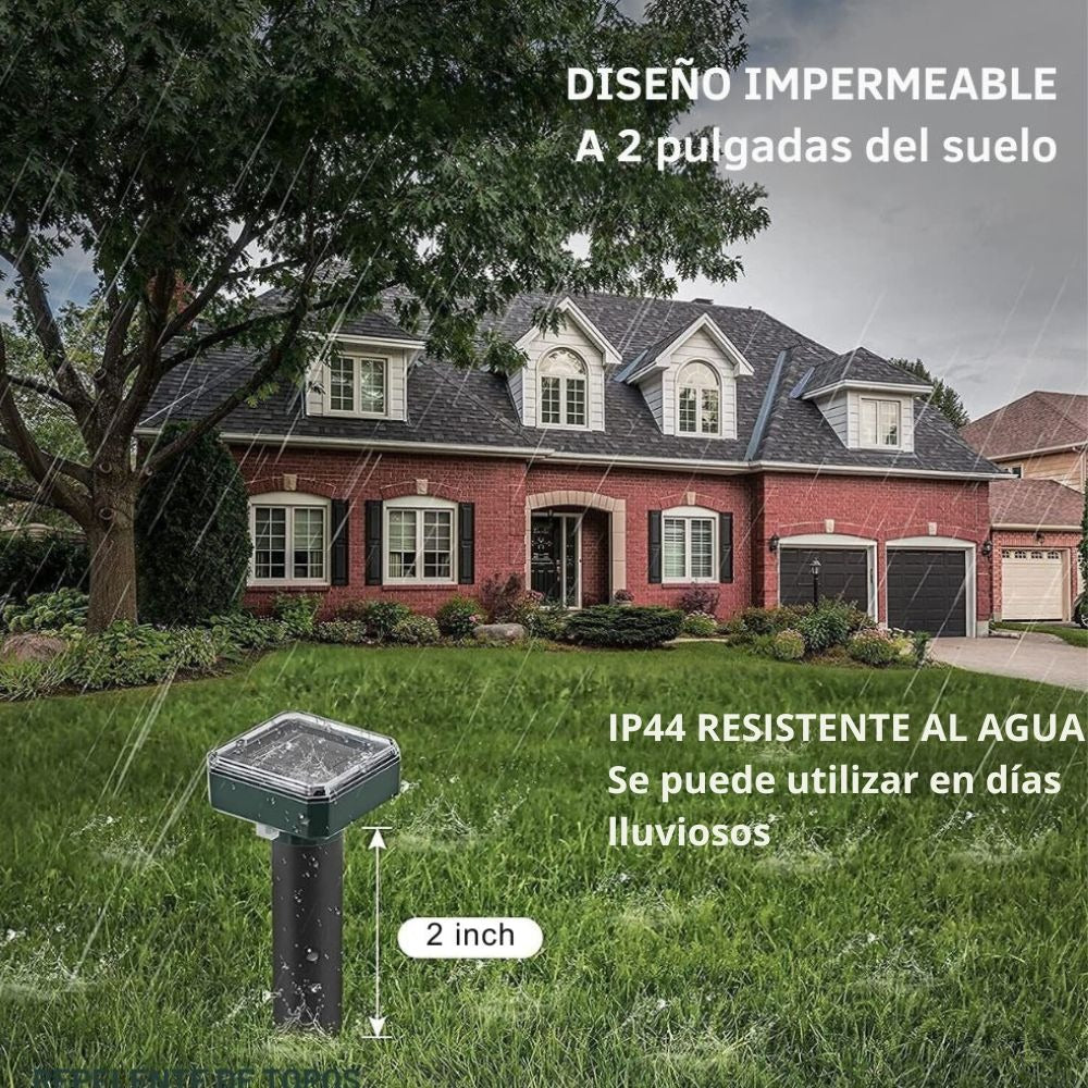 ECO REPEL®: Seguridad en exteriores sin químicos ni electricidad. 🏡 (2x1 UNDS)