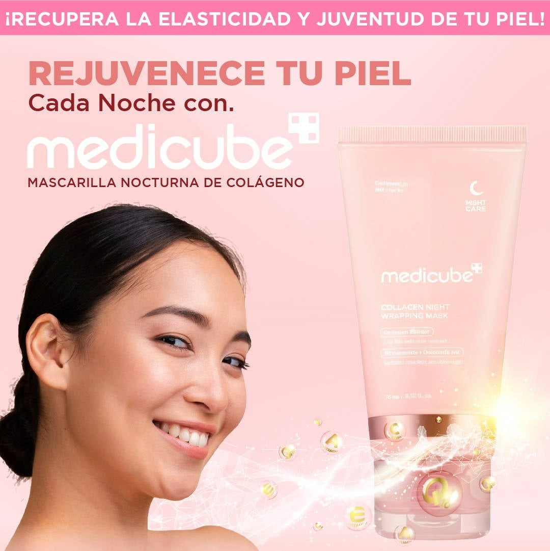 MEDICUBE - Mascarilla de colágeno real