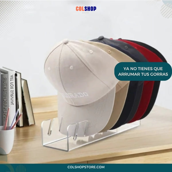 CapHolder™: Dale a tus gorras el lugar que merecen con un organizador premium.