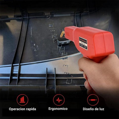 🔥SOLDAMAX™: Alta potencia 50W + 4 tipos de grapas para todo tipo de roturas
