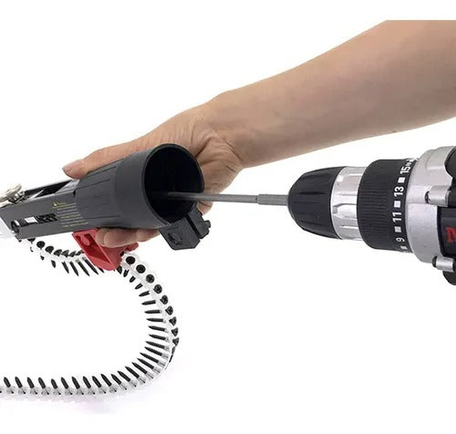 💥POWERNAIL SM: Eficiencia máxima-Clava, ajusta y repite sin interrupciones.