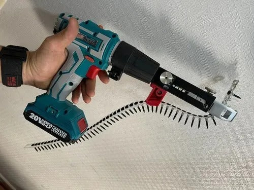 💥POWERNAIL SM: Eficiencia máxima-Clava, ajusta y repite sin interrupciones.