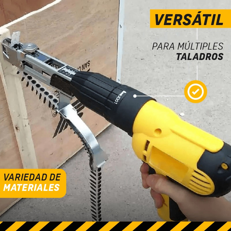 💥POWERNAIL SM: Eficiencia máxima-Clava, ajusta y repite sin interrupciones.