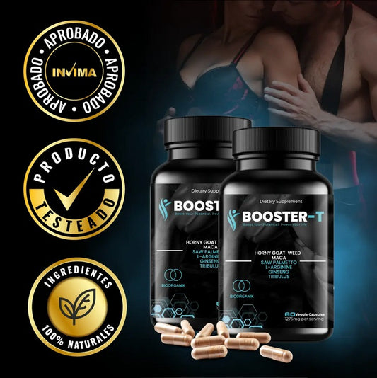 BOOSTER T4™🔥: Mejora firmeza, aguante y rendimiento