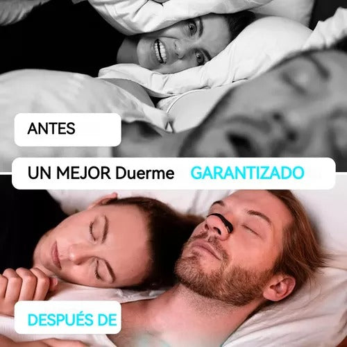 SNOREX® STOP RONQUIDOS – Reducción total de los ronquidos con tecnología magnética avanzada.