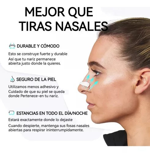 SNOREX® STOP RONQUIDOS – Reducción total de los ronquidos con tecnología magnética avanzada.