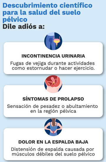 MASAJEADOR RELAXCARE™2X1: Lleva 2 por el precio de 1  Ayuda a reducir síntomas de incontinencia causados por tensión pélvica o lumbar.