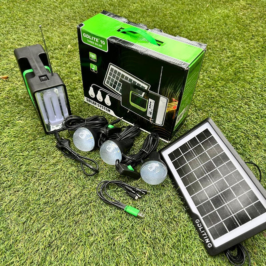 📻SOLAR TECHBOX™: Solución portátil y autónoma para luz y entretenimiento