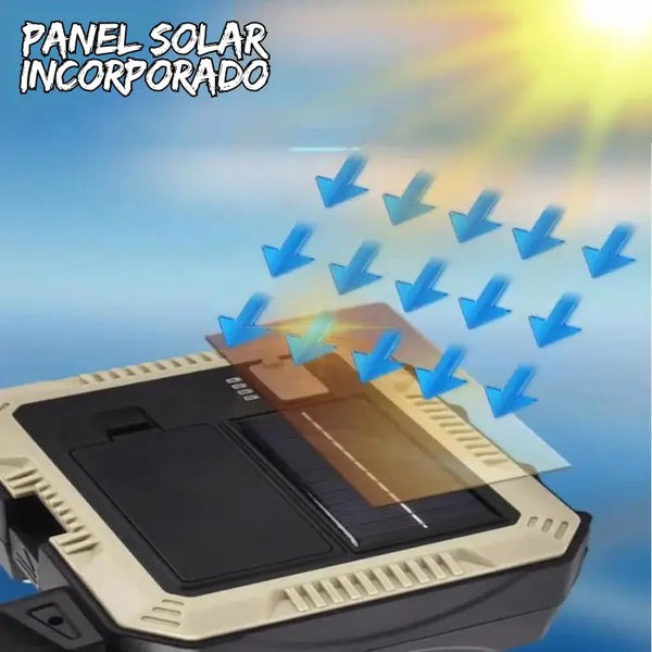 🔦 POWERLUX™ 3 en 1 – Iluminación, carga y herramientas en un solo dispositivo.