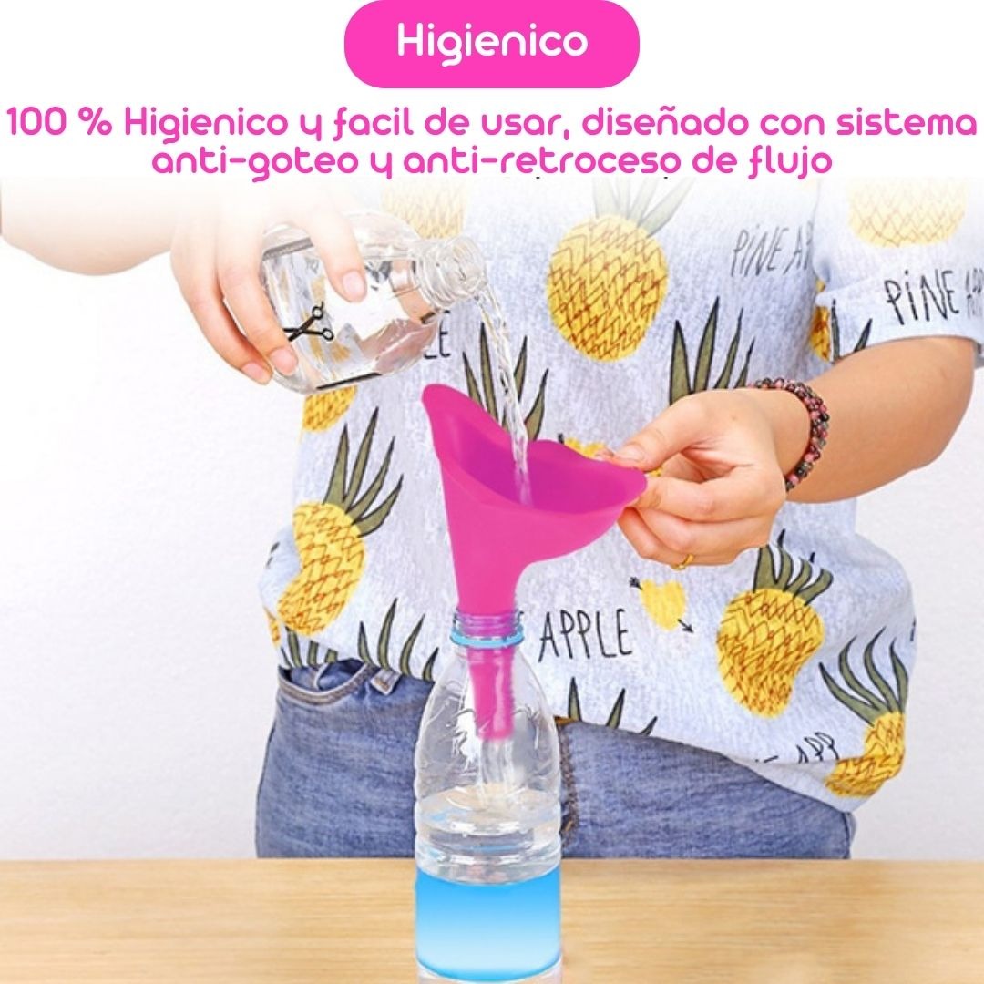 LadyGo™ - Libertad para ir al baño en cualquier momento y lugar.