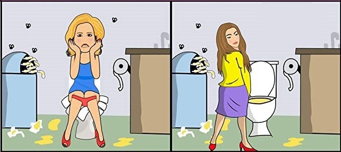 LadyGo™ - Libertad para ir al baño en cualquier momento y lugar.