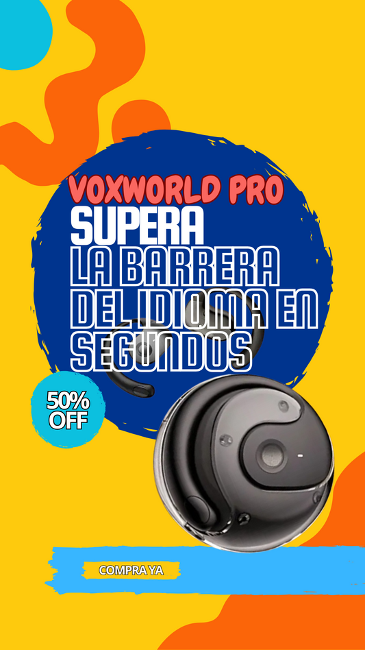 VOXWORLD PRO: Traduce. Conecta. Vive sin barreras.