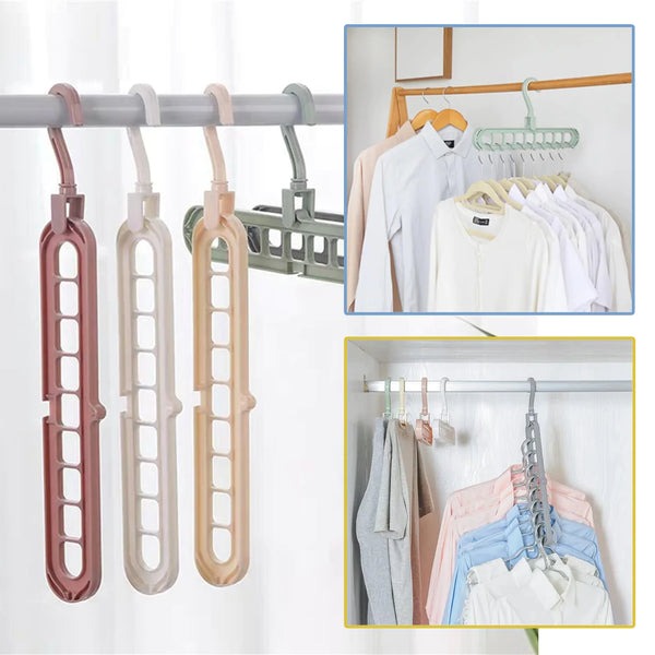 ORGANIZA+™ - La Revolución del Orden en Tu Closet (SET X10 GANCHOS)