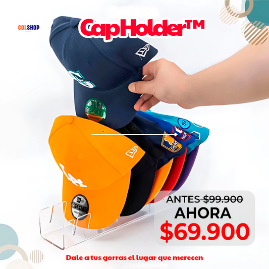 CapHolder™: Dale a tus gorras el lugar que merecen con un organizador premium.