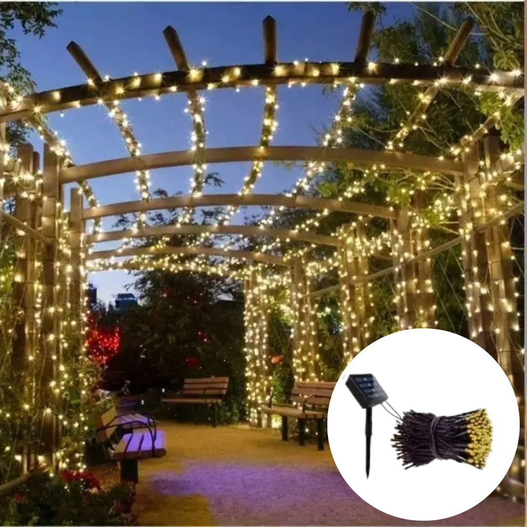 🌟SUNLIGHT PRO™: La nueva generación de luces solares navideñas ultra brillantes.
