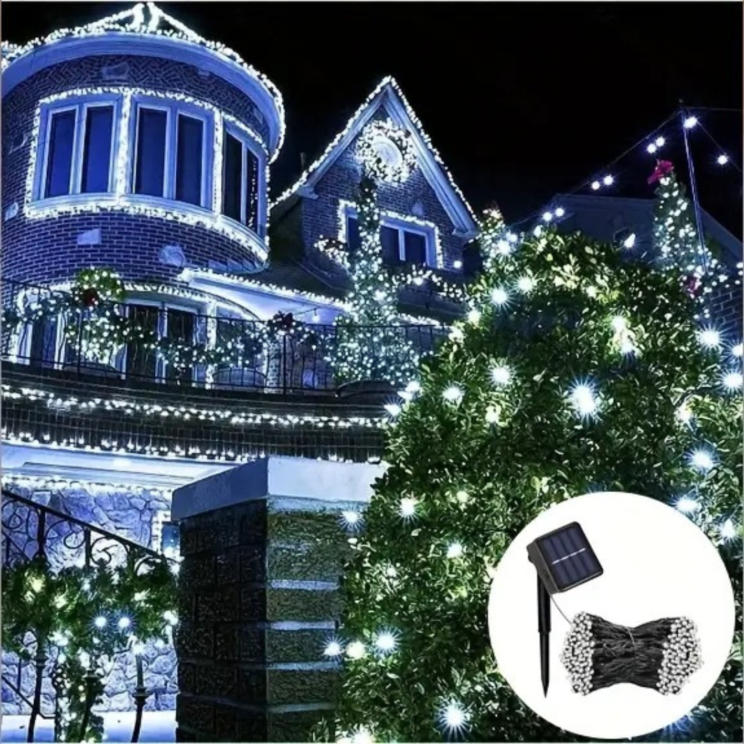 🌟SUNLIGHT PRO™: La nueva generación de luces solares navideñas ultra brillantes.