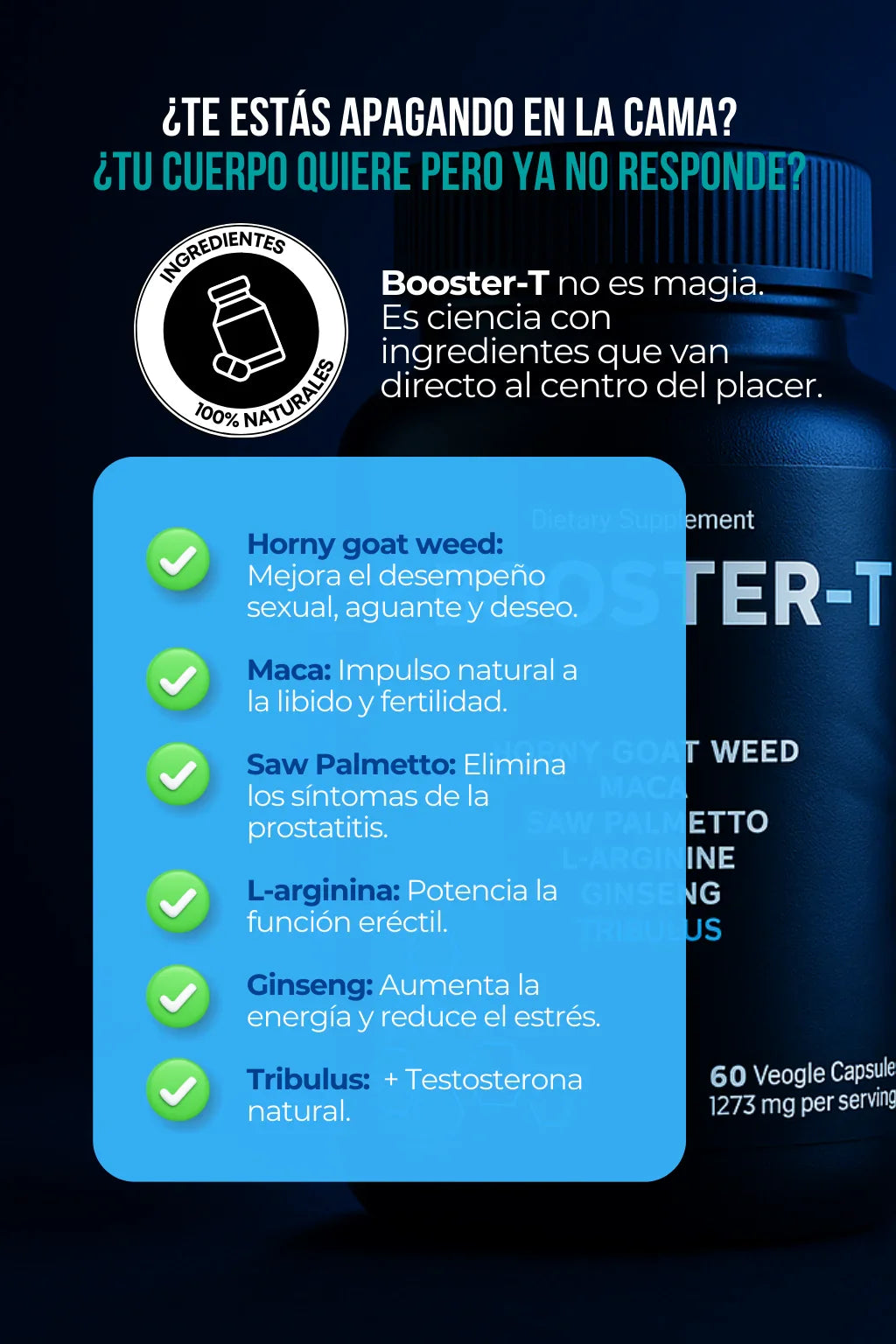 BOOSTER T4™🔥: Mejora firmeza, aguante y rendimiento