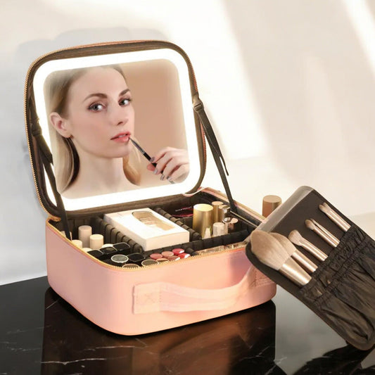 Estuche de Cosméticos: Tocador Portatil-Belleza al instante💄✨