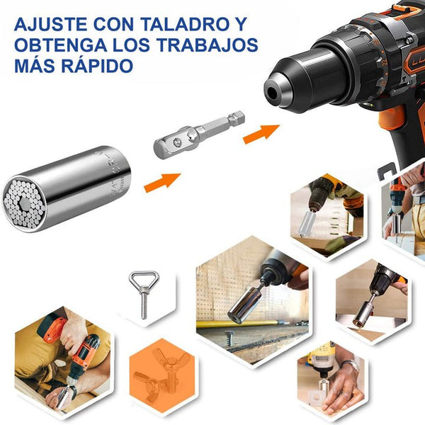 COPA UNIVERSAL MASTER WRENCH™🛠 – Adáptate a cualquier forma sin cambiar herramientas.