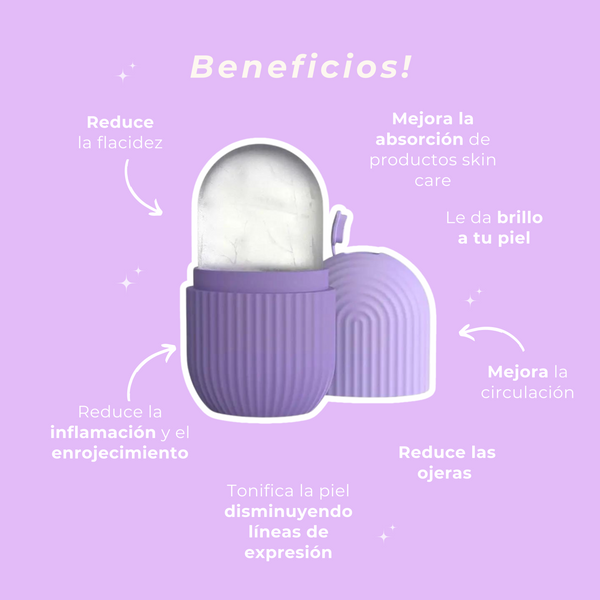 ❄️ ICEGLOW™: Efecto calmante antiinflamatorio ideal post-sol o maquillaje.
