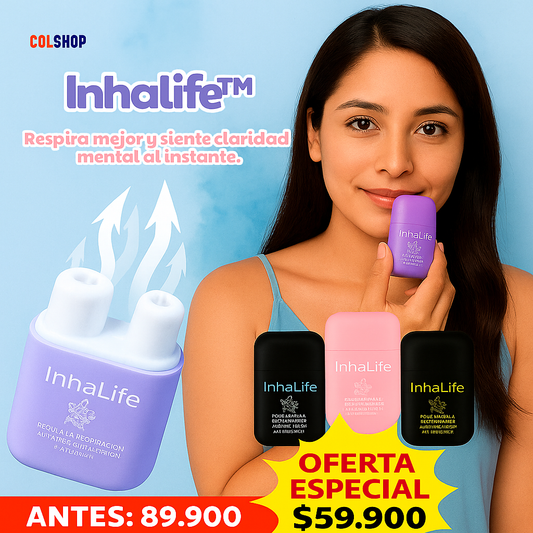 INHALIFE™: Respira mejor y siente claridad mental al instante.