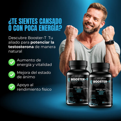 BOOSTER T4™🔥: Mejora firmeza, aguante y rendimiento
