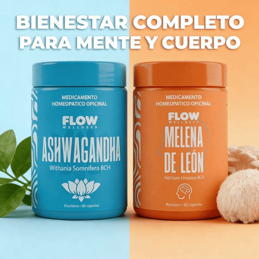MELENA DE LEON Y ASHWAGANDHA: Bienestar Completo Para Mente Y Cuerpo