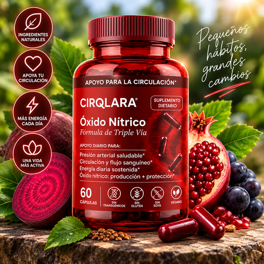 CIRQLARA: APOYA TU CIRCULACIÓN Y RECUPERA TU VITALIDAD
