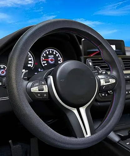 VOLANTEX™ 🛡️ CUBIERTA DE VOLANTE: Protege contra el desgaste y mejora la experiencia de conducción.