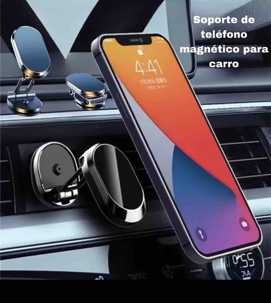MAGNETX™ Pro 🧲⚙️: Soporta cualquier teléfono con firmeza total, sin importar el tamaño o peso.