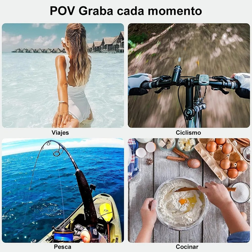 MAGNECK PRO®: Perfecto para vlogging y lives. Graba y mira sin usar las manos