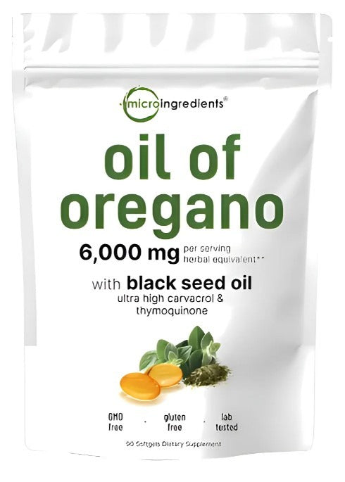 Oil Of Oregano: ¡Un Escudo Natural Para tu Salud! (90 Cápsulas)